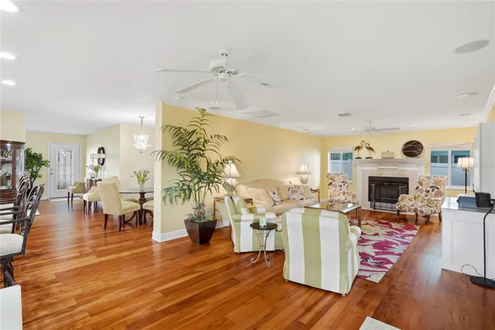 Family Room Open to Patio