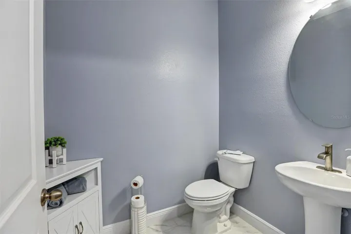 1/2 Bath Down
