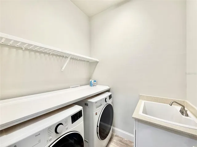inside laundry