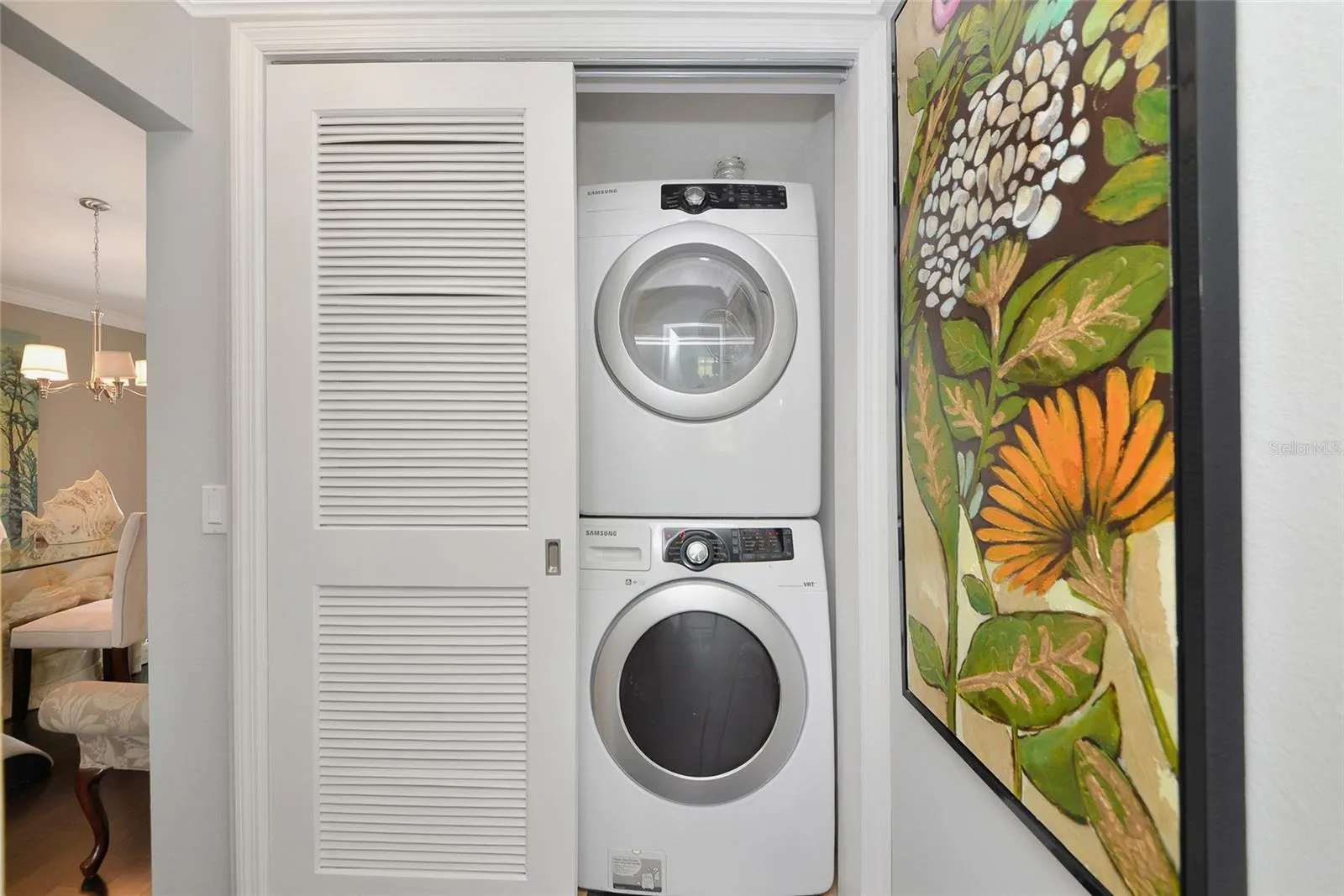 Laundry in Closet