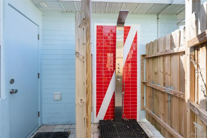 Outdoor Shower!
