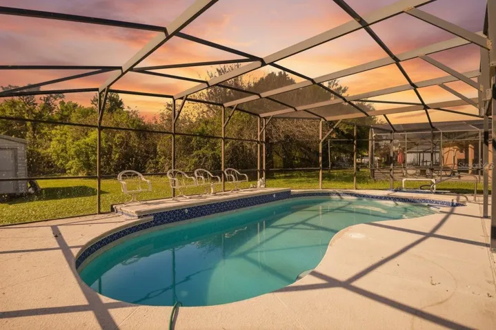Sunsets by your pool