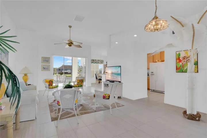 dining with porcelain tile