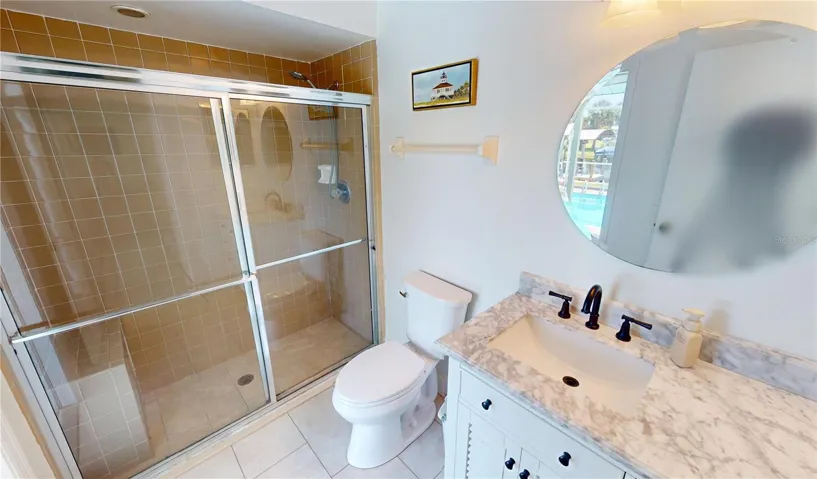 Primary Bath with pool access