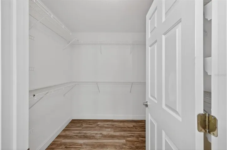 Large walk-in closet