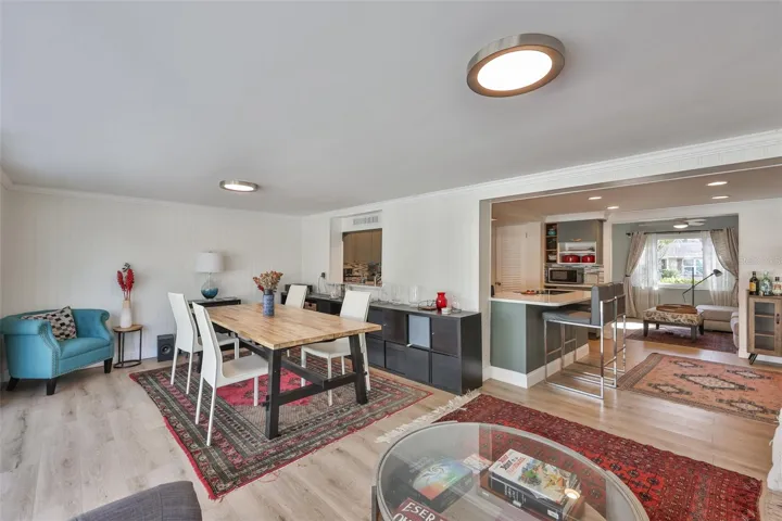 Spacious Sitting and Dining Room