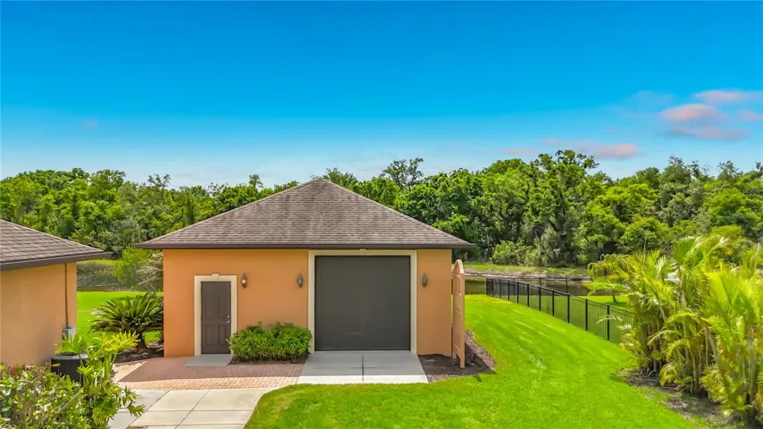 26 X 26 Detached Building w/Insulated Attic Storage.