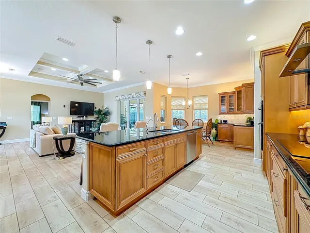 Open Floor Plan.