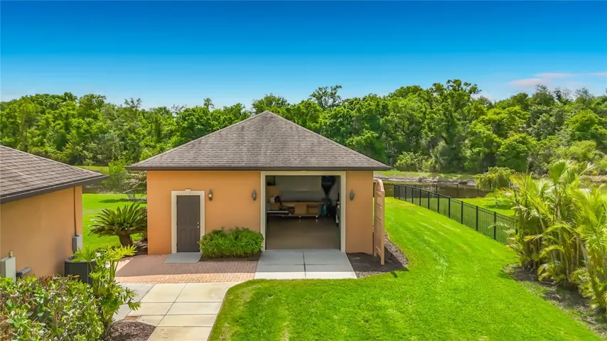 26 X 26 Detached Building w/Insulated Attic Storage.