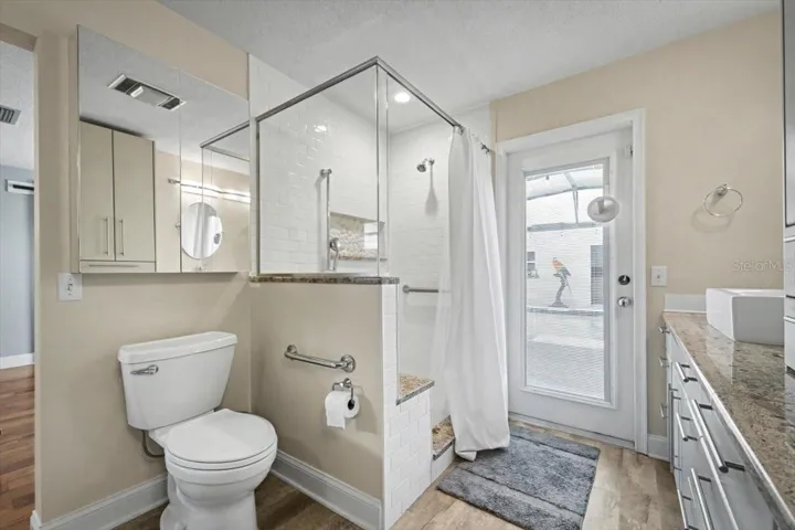 Remodeled bathroom