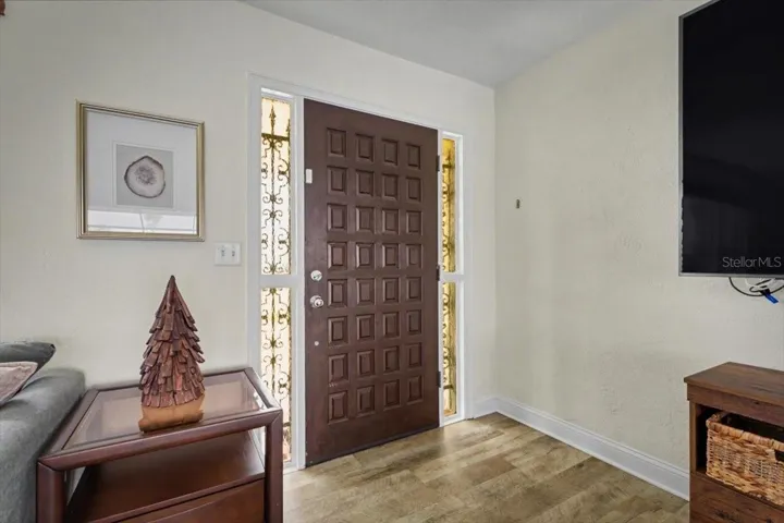 Interior of Front Door
