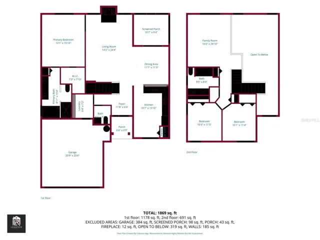 Floor Plan (both floors)
