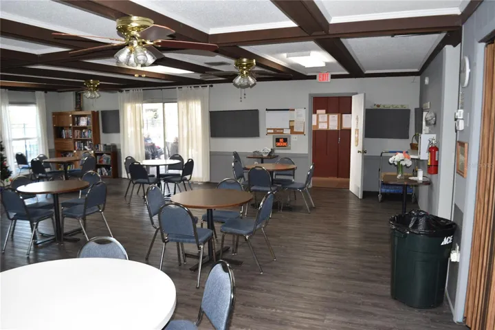 Community clubhous meeting hall