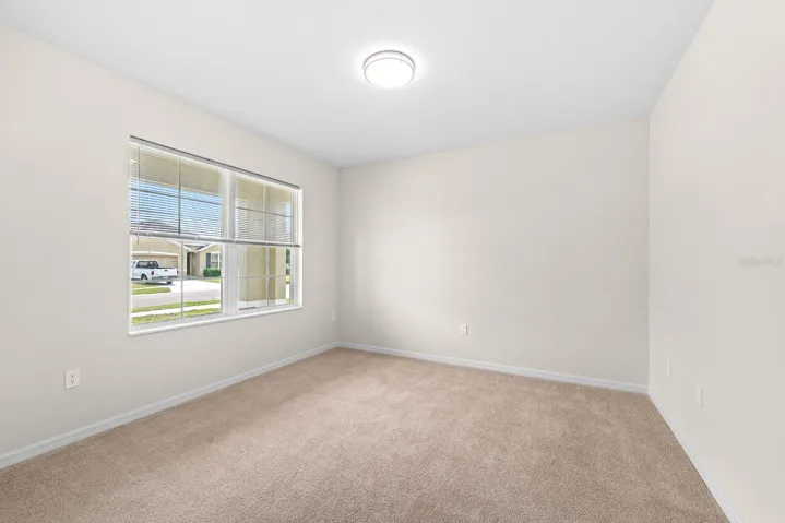The downstairs bonus room would be an ideal office or playroom, or could be a 5th bedroom.