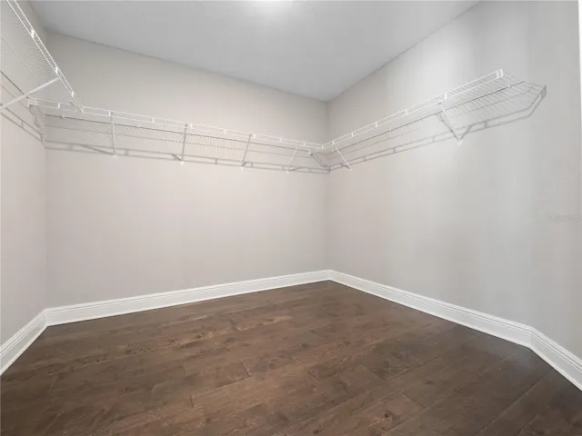 Master bedroom closet