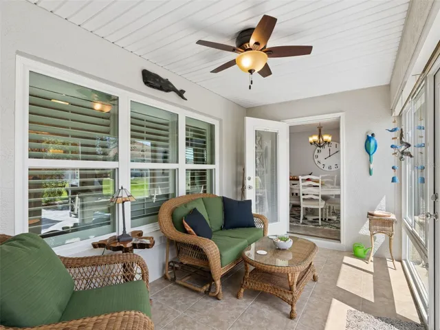 Enclosed Lanai w/access to Kitchen