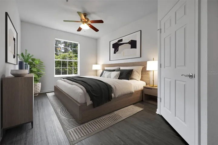 #5: Master Bedroom Virtually Staged, What a Delight!