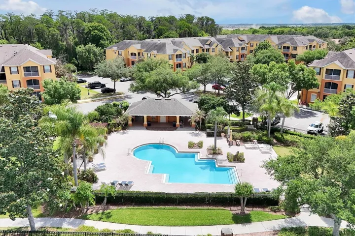 32.Montes-6265 Contessa Dr Unit 303-Pool Area Sky View