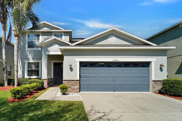 Fresh exterior paint
