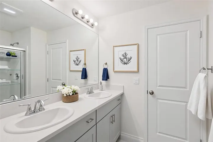 Spacious Primary Bathroom