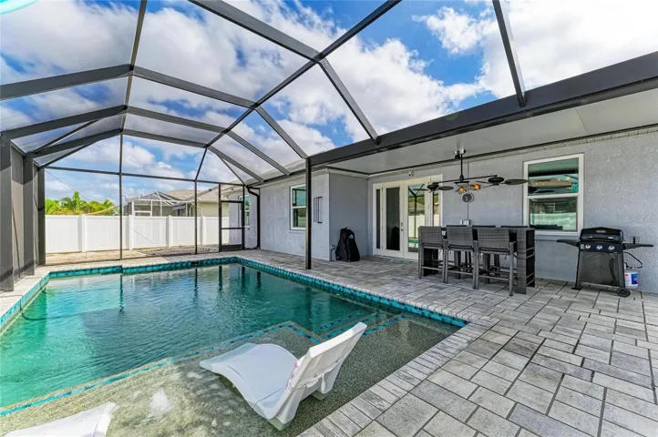New pool and lanai!
