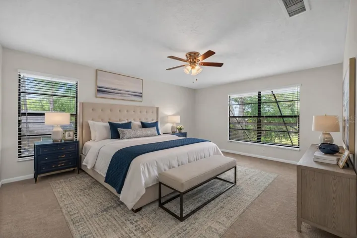 Virtually Staged - Primary Bedroom