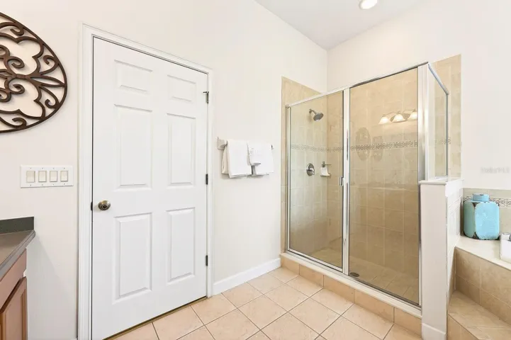 Separate Shower.