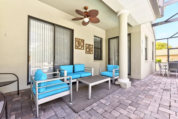 Covered Lanai.