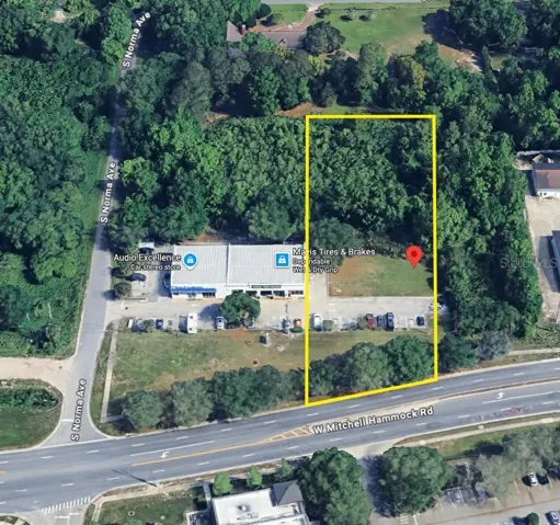 Lot Boundary - 345 W Mitchell Hammock Rd, Oviedo, FL 32765