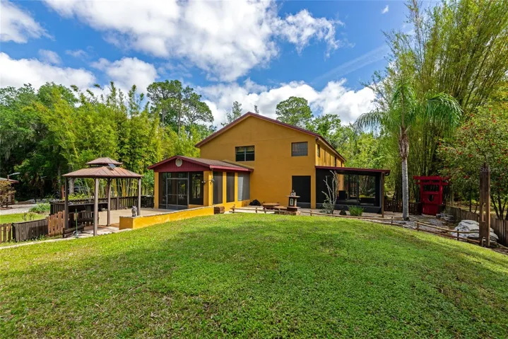 Side view of home