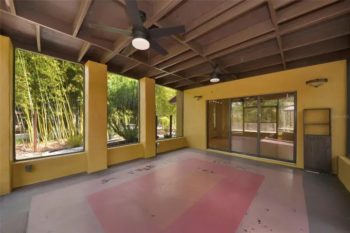 Screened porch
