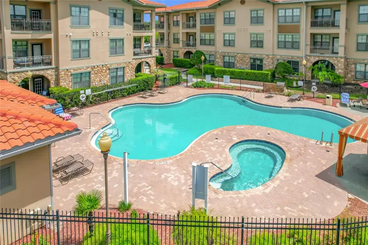 Second Pool with Spa