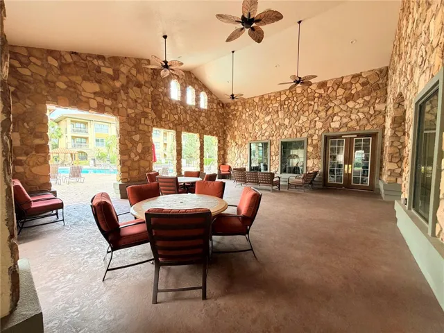 Community Outdoor sitting area
