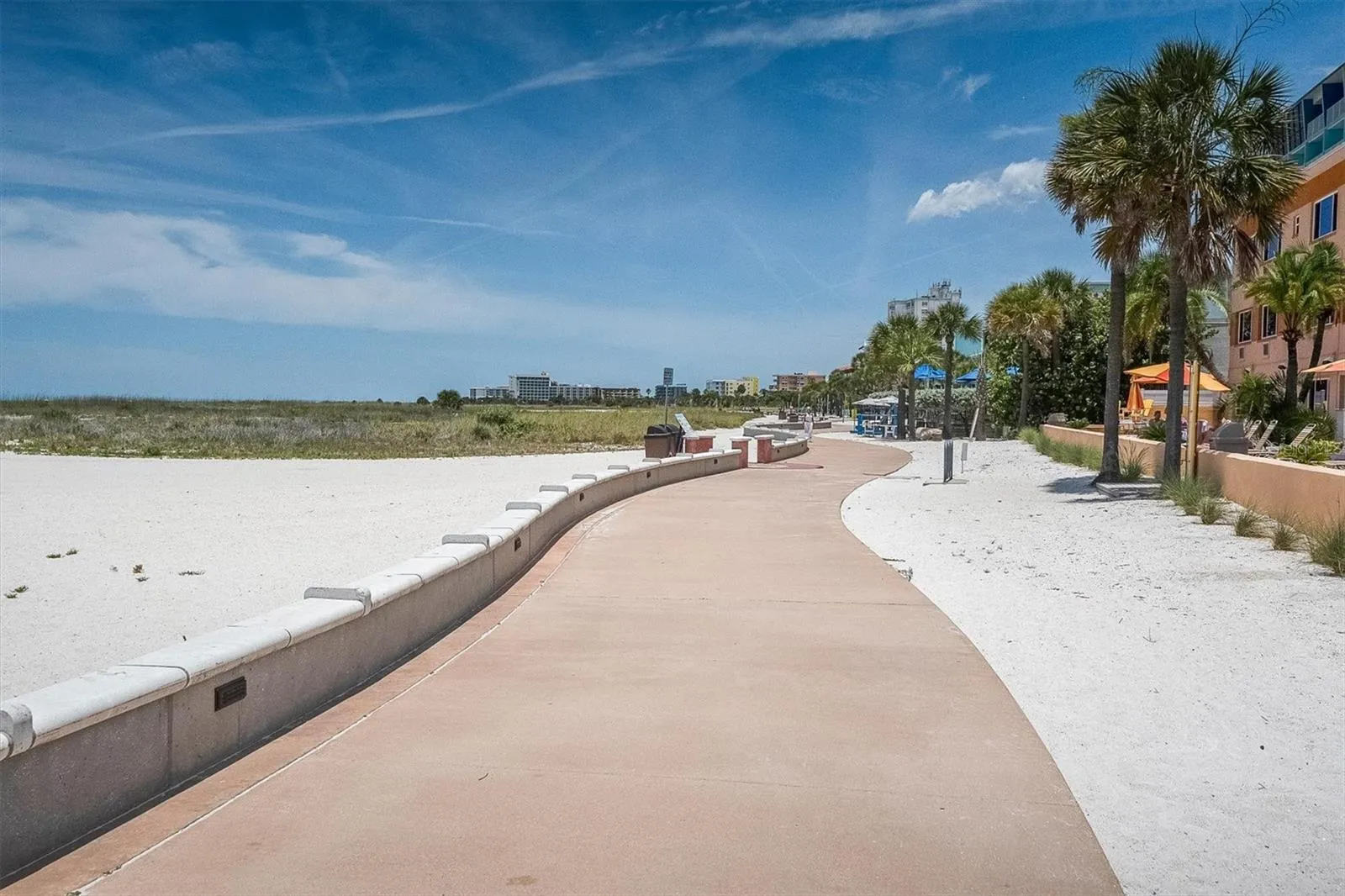 1 mile Boardwalk along  Treasure Island Beach