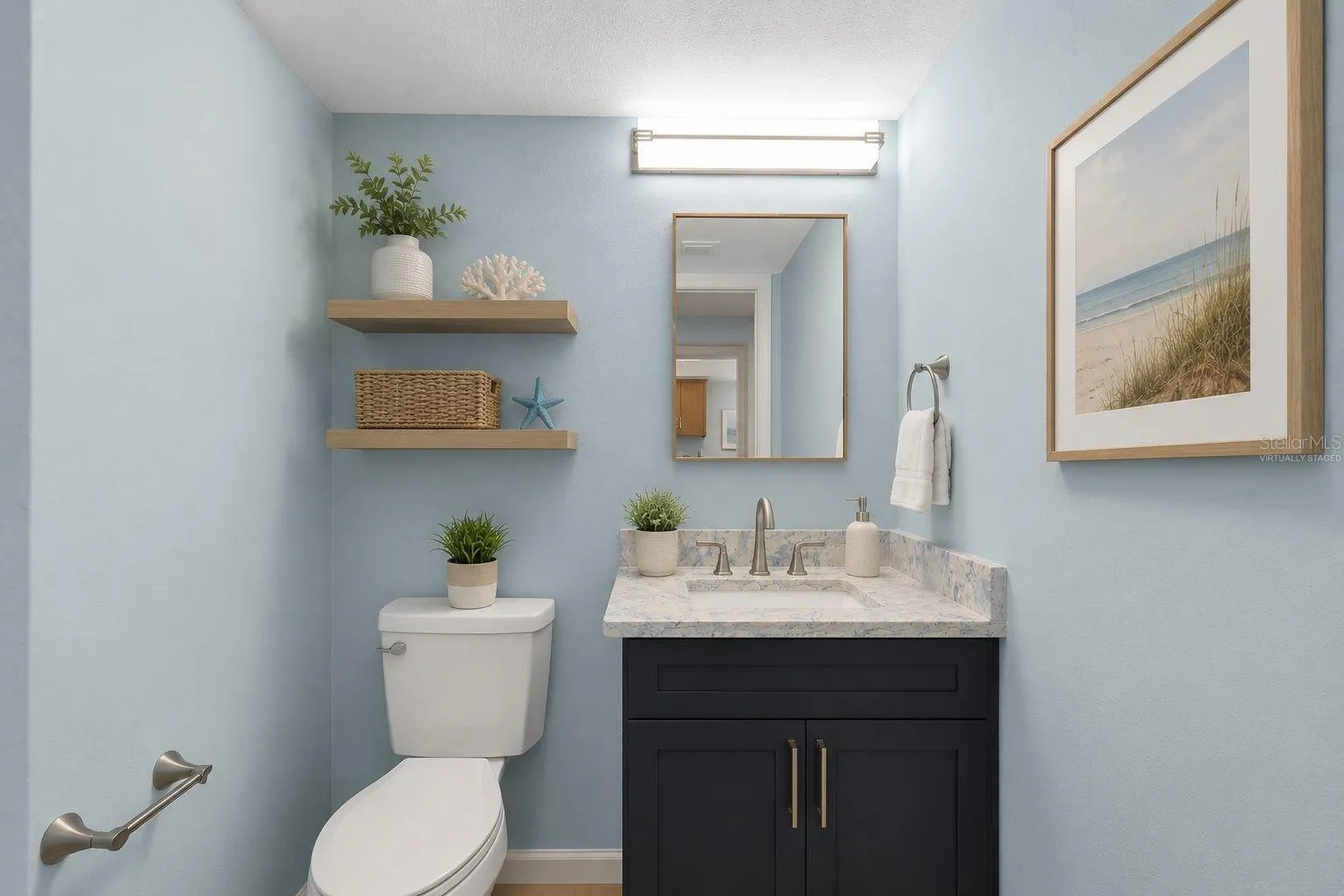 2nd bath virtually staged