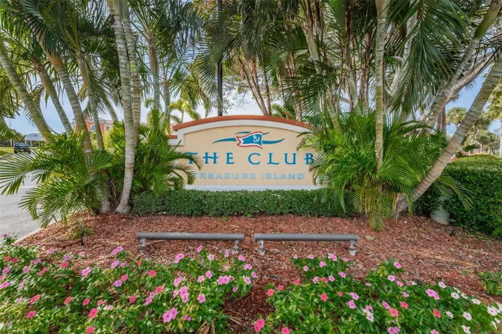 Entrance signage