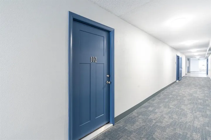 Inside hallway entrance