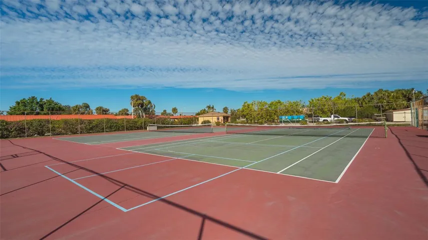 Tennis courts