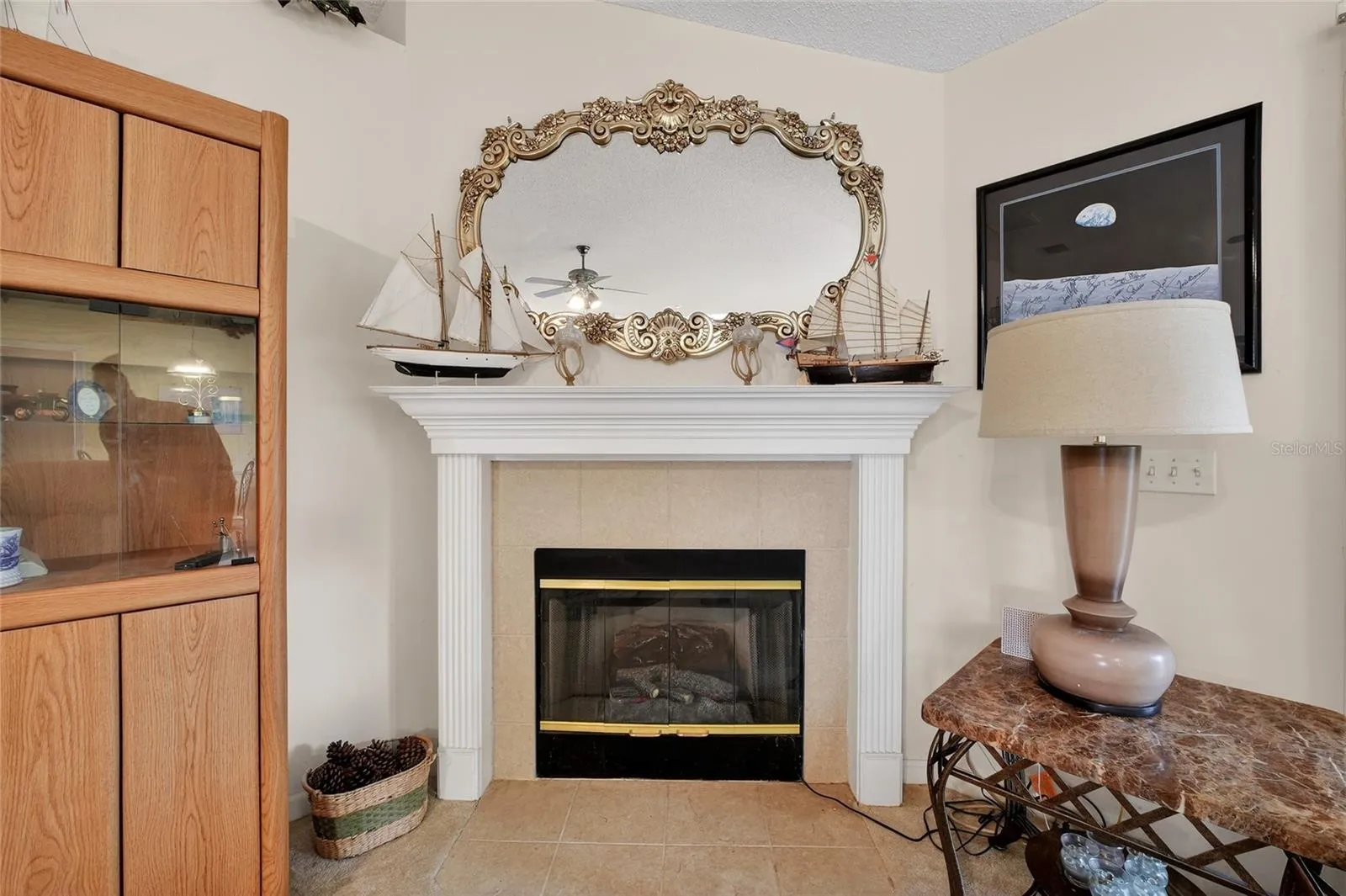 Cozy Fire Place in Living Room