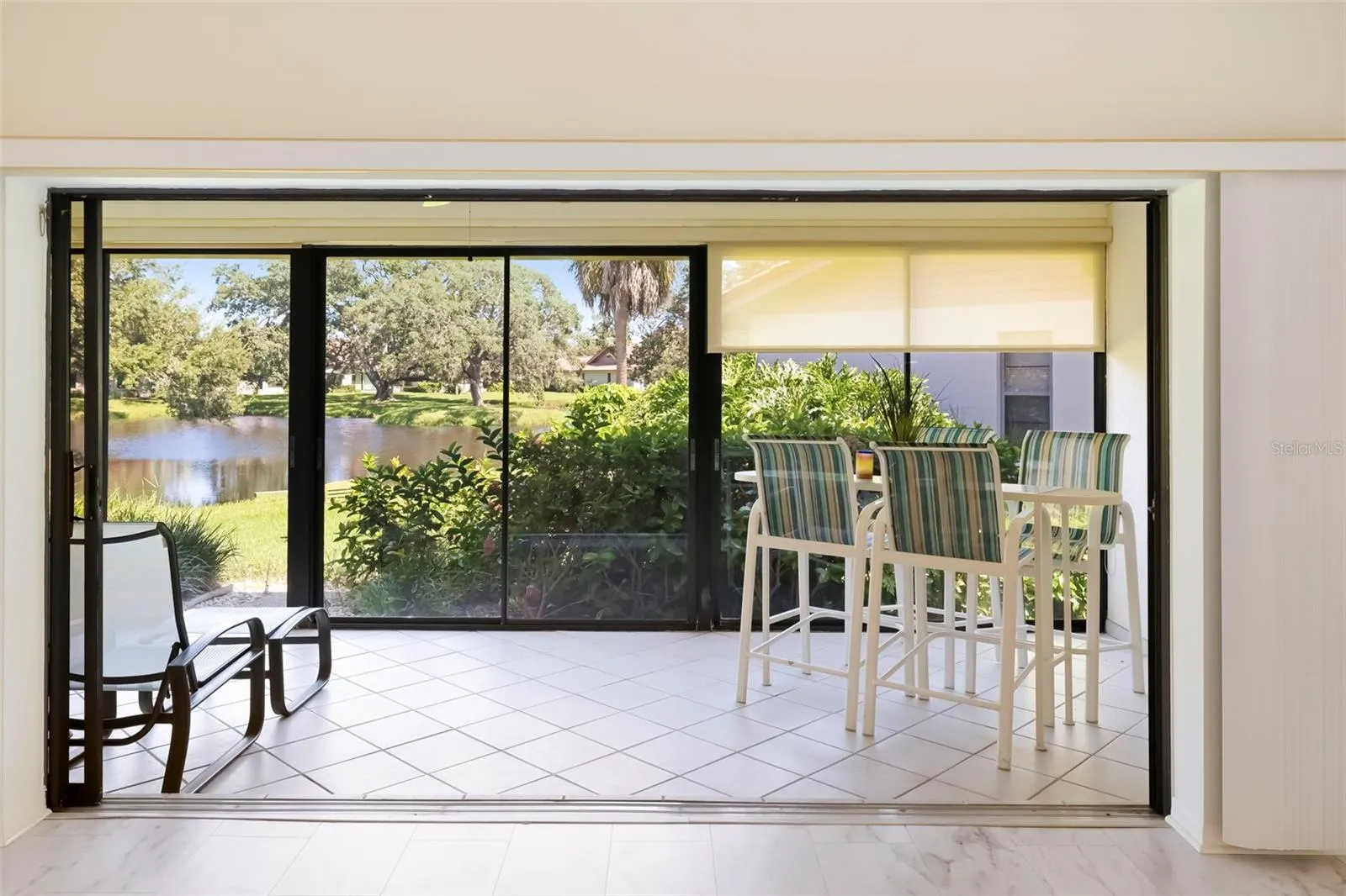 Living Room in to Patio