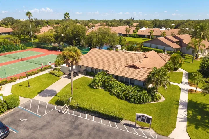 Aerial View of amenities