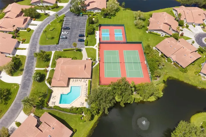Aerial View of amenities
