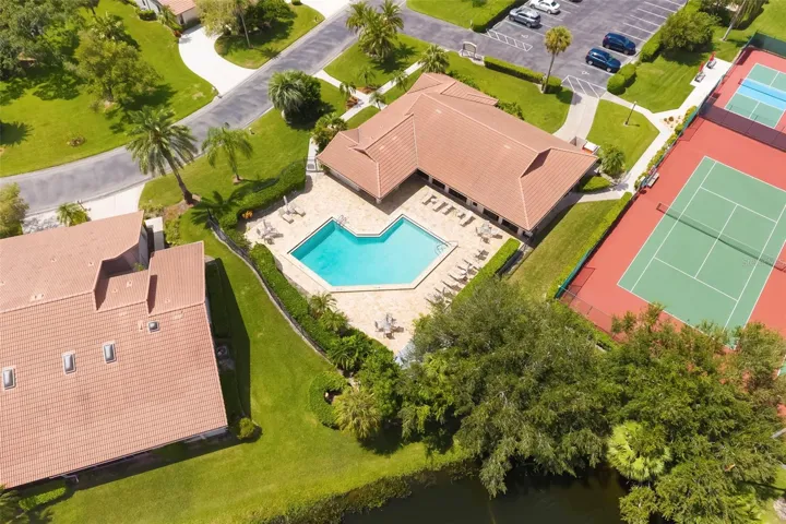 Aerial View of amenities