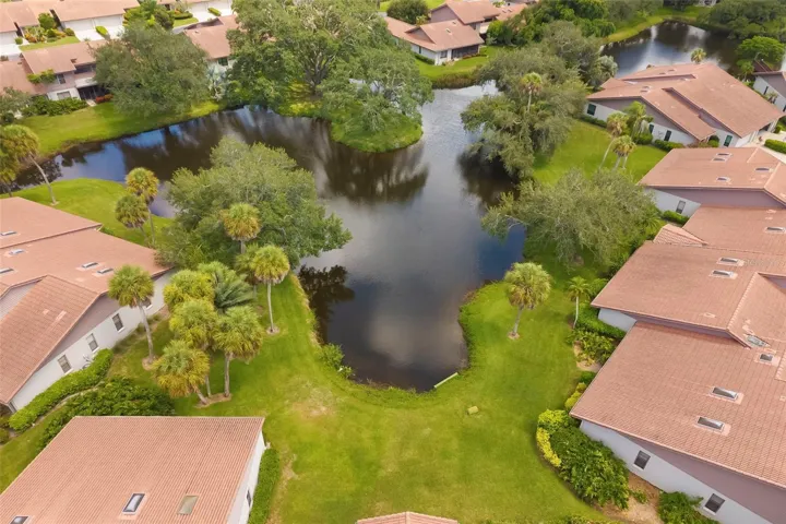 Aerial View of lake