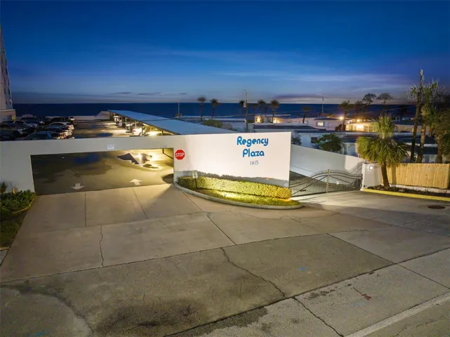Oceanfront complex on the no-drive beach