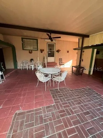 Outdoor porch