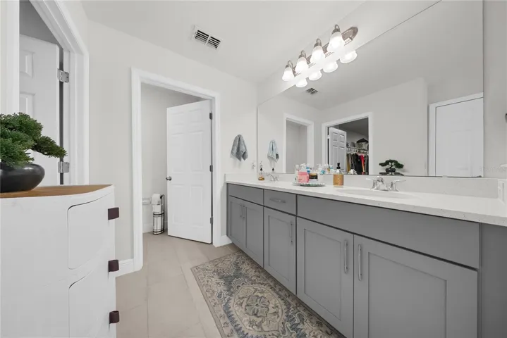 Master bathroom