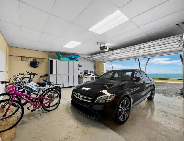 Private 2 car garage