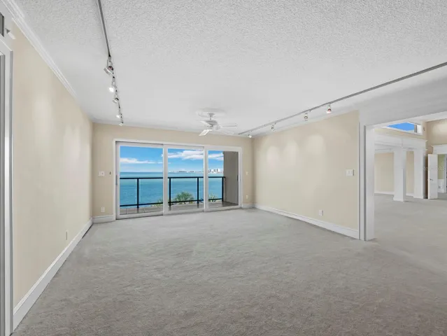 Family room opposite kitchen