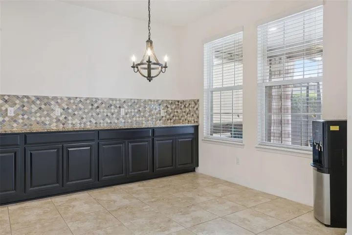 Extended Cabinetry in Kitchen Dinette